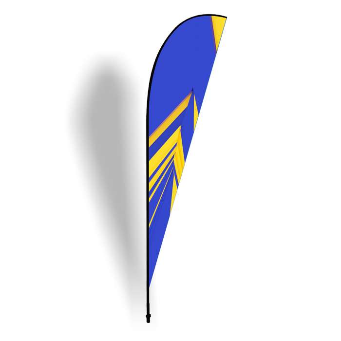 ValueFLEX Teardrop Banner 4m Single sided, Complete, Available in sets of 2