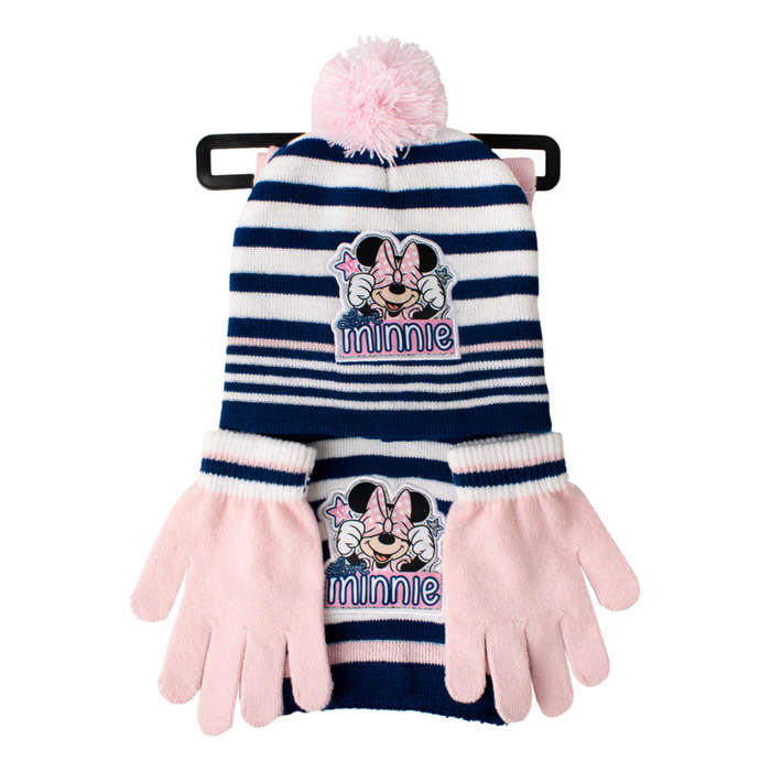 3 Piece Knitted Set Minnie Mouse