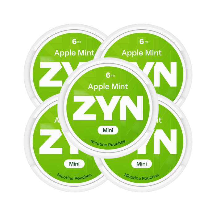 5-Pack ZYN Mini Strong Nicotine Pouches - 6mg