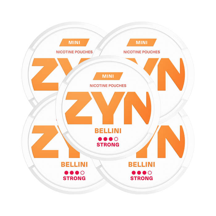 5-Pack ZYN Mini Strong Nicotine Pouches - 6mg