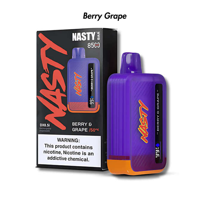 Nasty Bar 8500-9000 Puff-Berry & Grape