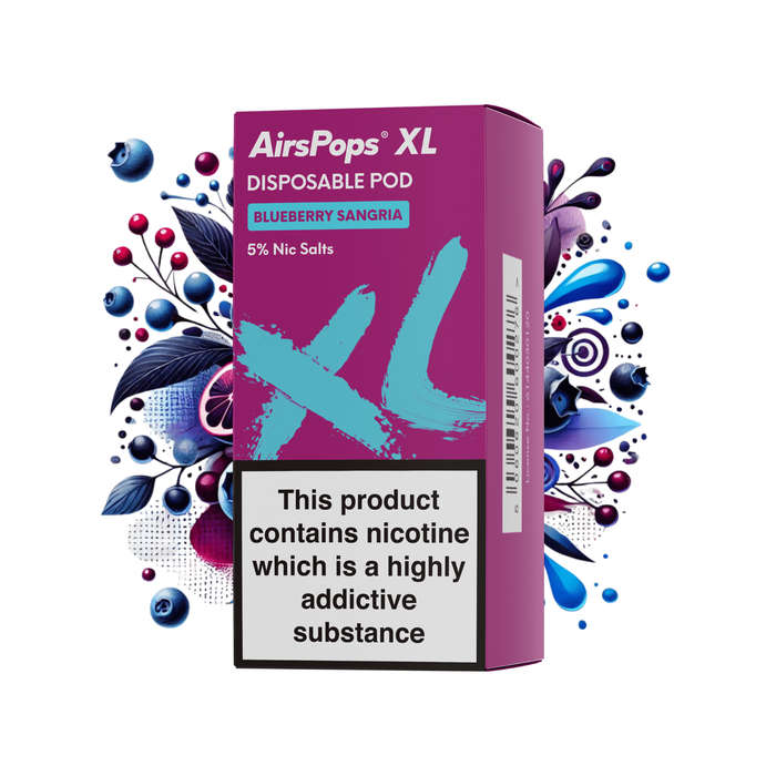 AirsPops XL Prefilled Disposable Pod 10ml - 5%