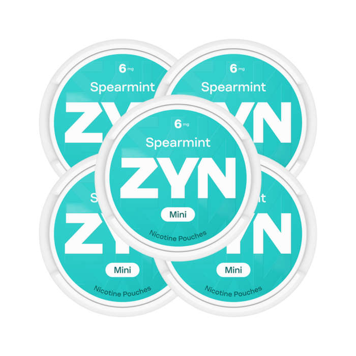 5-Pack ZYN Mini Strong Nicotine Pouches - 6mg