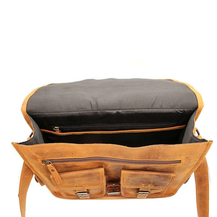 Barbados Leather Laptop Bag
