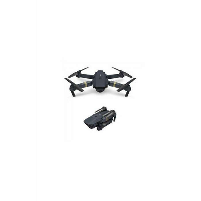 Andowl Micro Foldable Drone with 720P Adjustable Camera - Black
