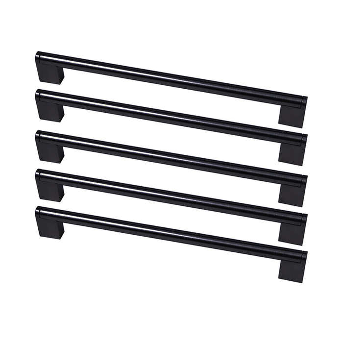 ROCO Cupboard Handle Aries Matt Black 160mm ( 5 Pack )