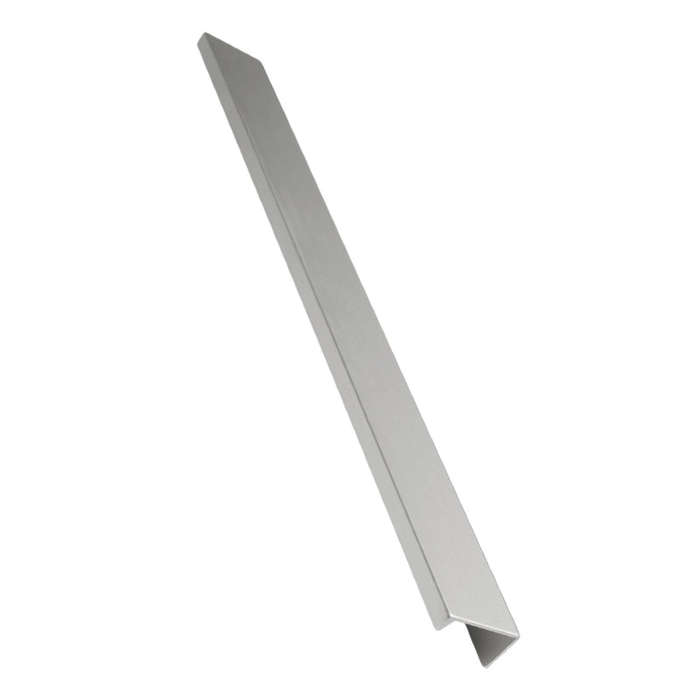 ROCO Cupboard And Drawer Handle Cover Matt Silver 96mm