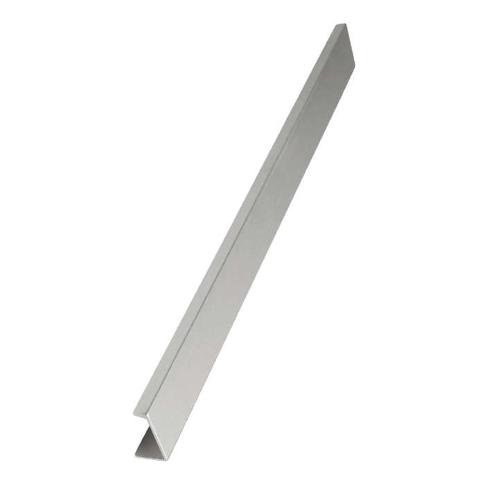 ROCO Cupboard And Drawer Handle Cover Matt Silver 96mm