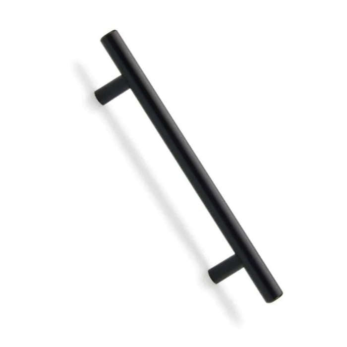 ROCO Cupboard Handle Bar Hollow Black 160mm x 12mm