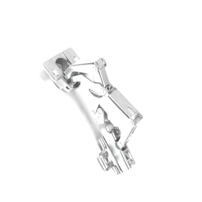 ROCO 180 Degree 4 Hole Base Plated Cupboard Hinge