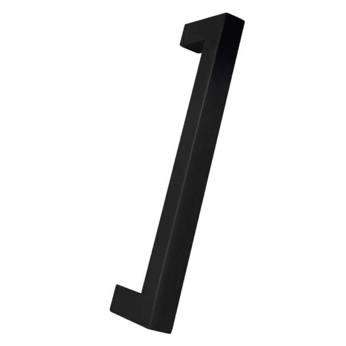 ROCO Cupboard Handle Bar Hollow Square Matt Black 160mm