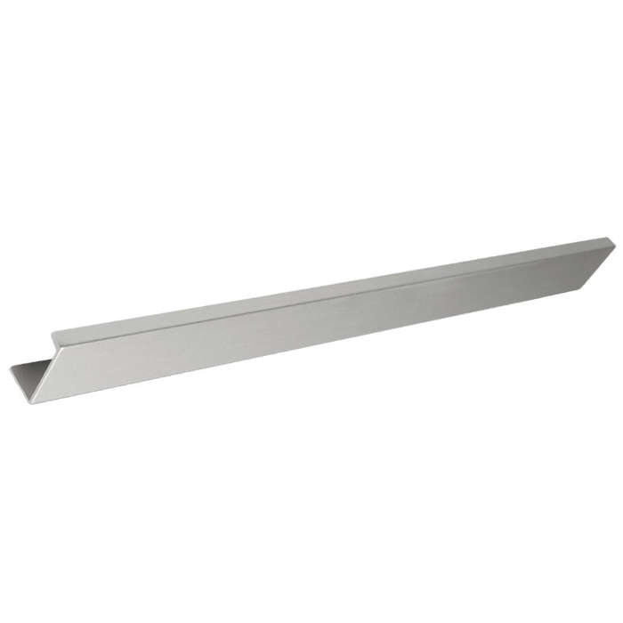 ROCO Cupboard And Drawer Handle Cover Matt Silver 96mm
