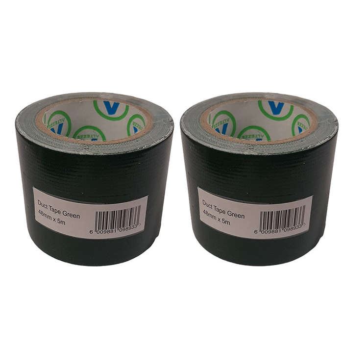 AVAST Duct Tape Green 48mm x 5m ( 2 Pack )