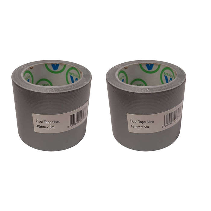 AVAST Duct Tape Silver 48mm x 5m ( 2 Pack )