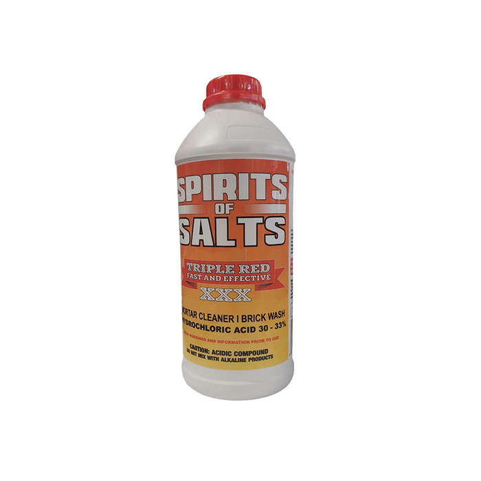 TRIPLE RED Spirit of Salts 1 Litre