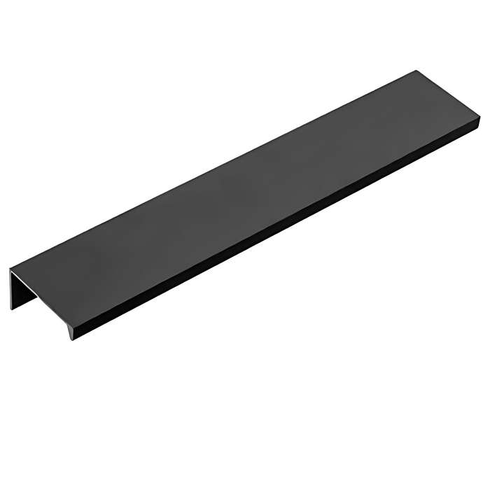 ROCO Cupboard  and Drawer Handle Cover Matt Black 96mm ( 5 Pack )