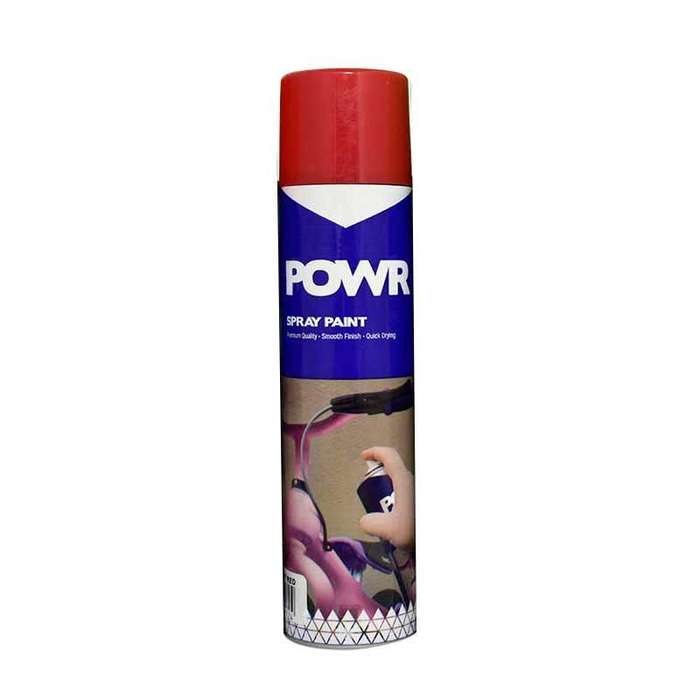POWR Spray Paint Fluorescent Red 300ml