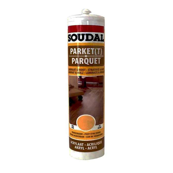 SOUDAL Parquet Timber Laminate Sealant Pine 310ml Cartridge