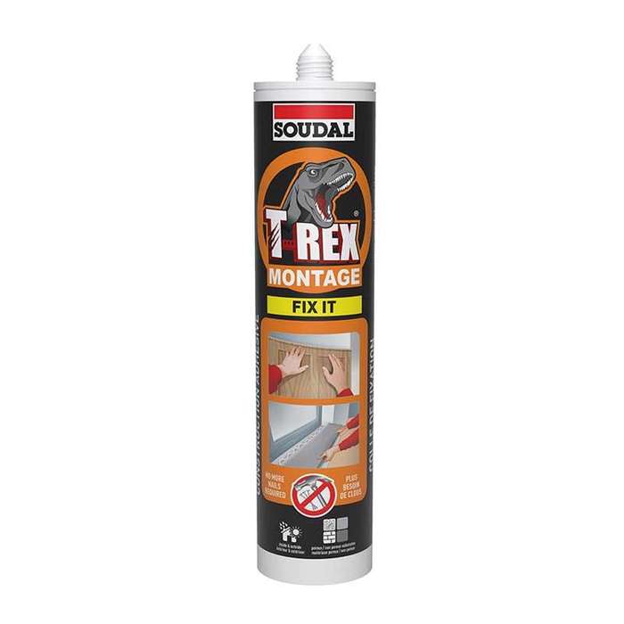 SOUDAL T-Rex Montage Fix It Solvent Based Construction Adhesive 350GR