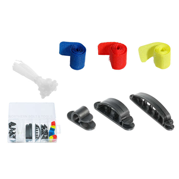 Wadfow 71 Piece Cable manager set
