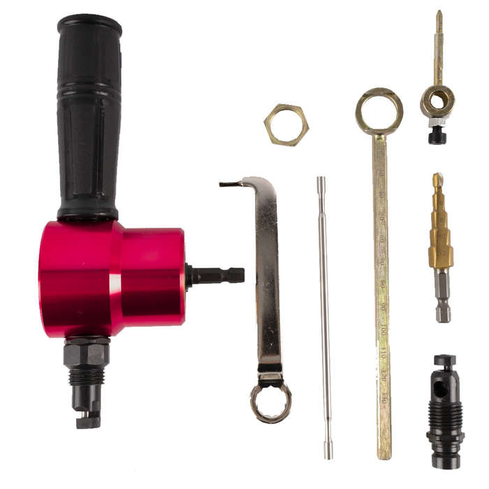 Special - Tork Craft Nibbler Attach. Set 3-In-1 For Drill Machines