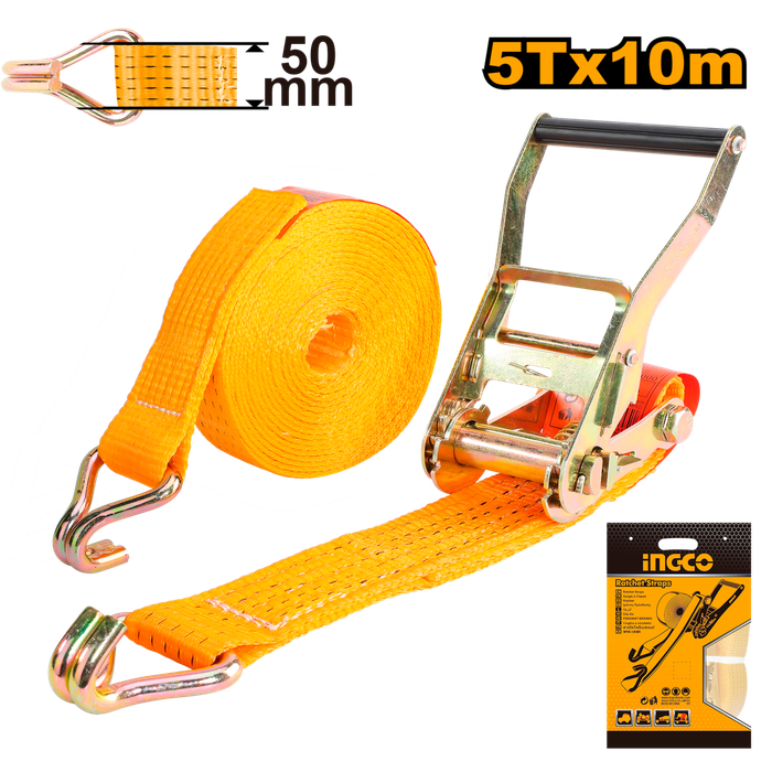 Ingco Ratchet Snaps 5T x 10M -