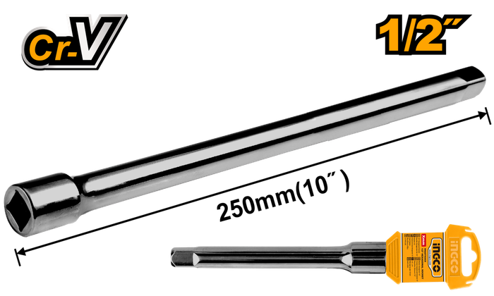 Ingco Extension Bar 1/2"Dr 250mm -