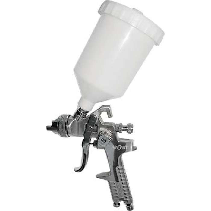 Aircraft Spray Gun Hvlp 2.0Mm Nozzle With 600Cc Plastic Cap -