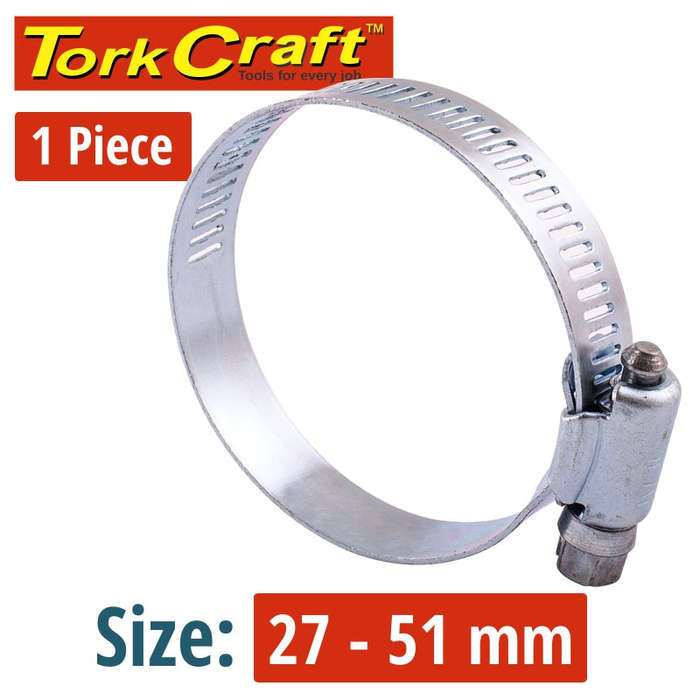 Tork Craft Hose Clamp 27-51Mm Each K24 -