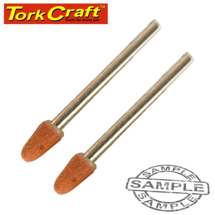 Tork Craft Mini Grinding Stone 3.2Mm Cone 3.2Mm Shank