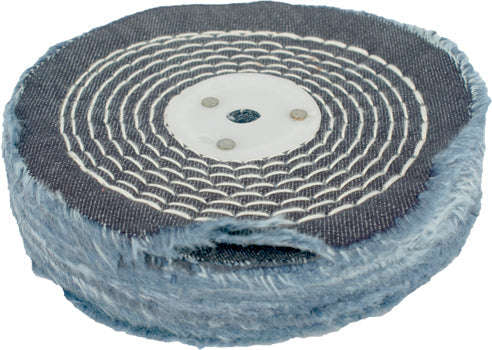 Tork Craft Colour Buff/Mop 150Mm X 2 Section X 30Mm Thick 1/2' Hole -