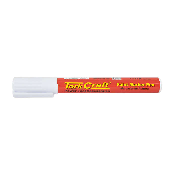 Tork Craft Paint Marker Pen 1Pc Bulk White Bulk -
