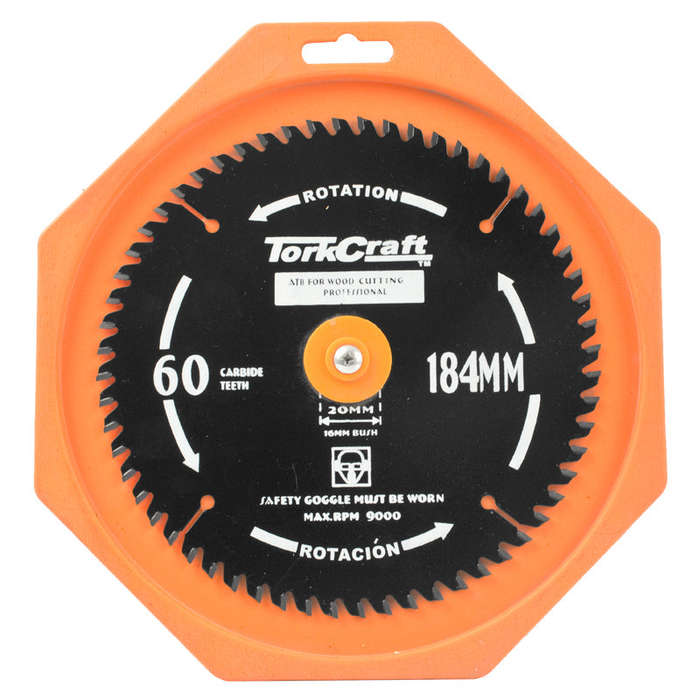 Tork Craft Blade Thin Kerf 184X60T 20/16 -