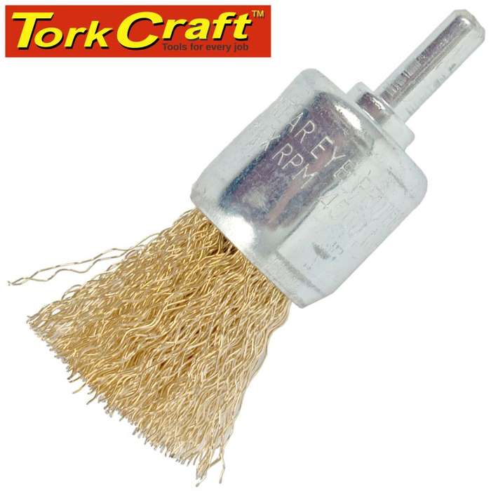 Tork Craft Wire End Brush 24Mm X 6Mm Shaft Blister -