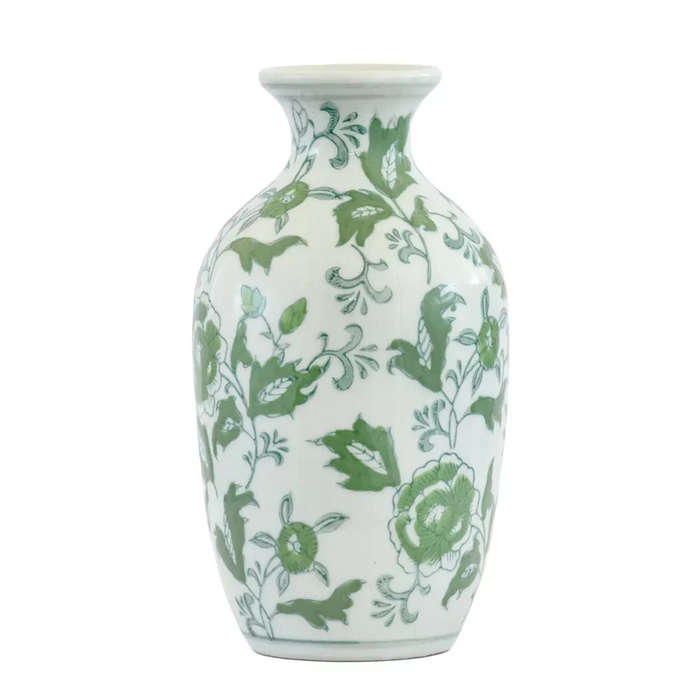 Ceramic Vase - Greens Classic 20.5cm