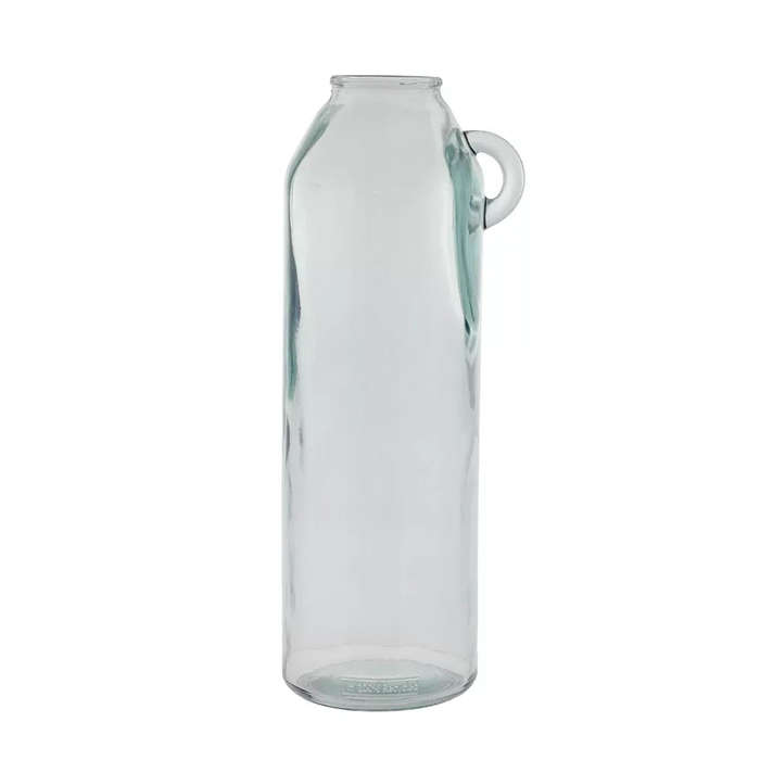 Glass Vase - Recycled Material Clear 45cm