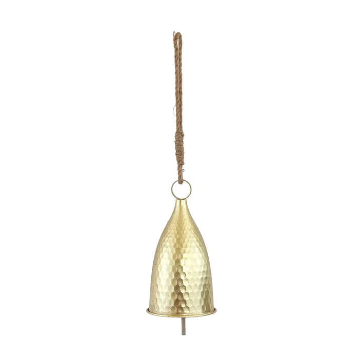 Hanging Bell -  Honeycomb Gold 32cm