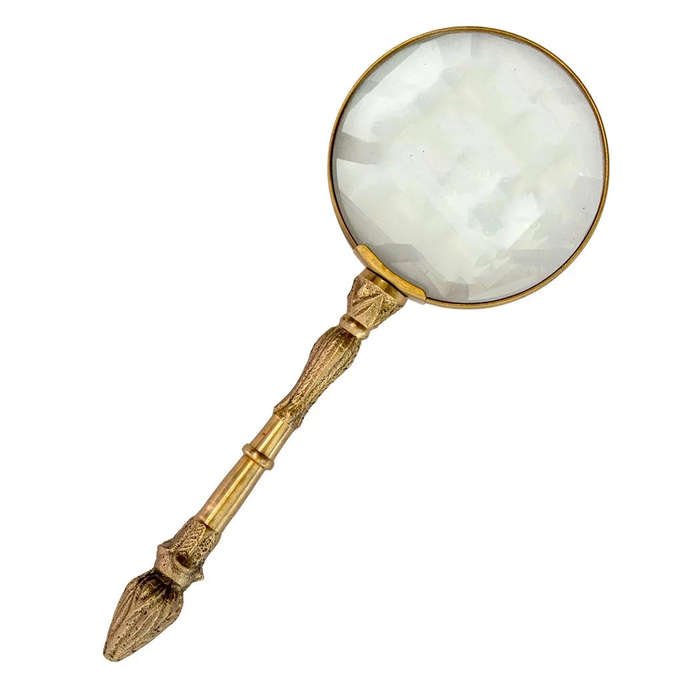 Magnifying Glass - Brass Antique