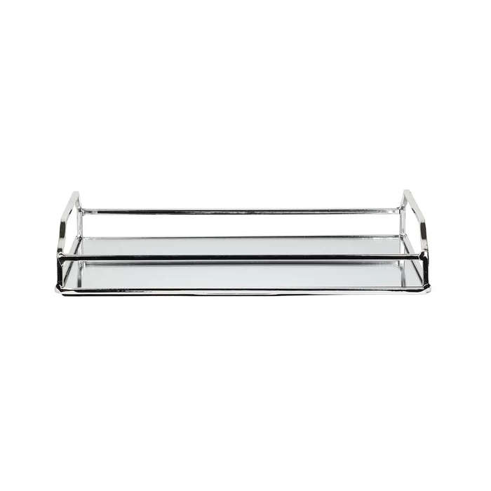 Mirror Tray - Silver Elegance