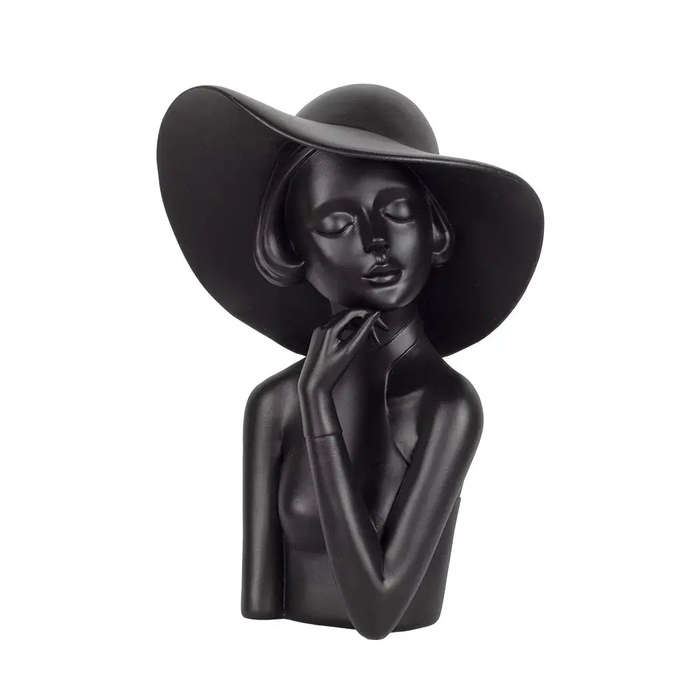 Ornament - Lady With Hat Bust