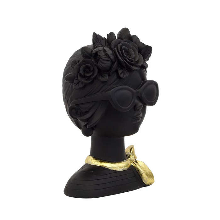 Ornament - Rosy Girl Bust