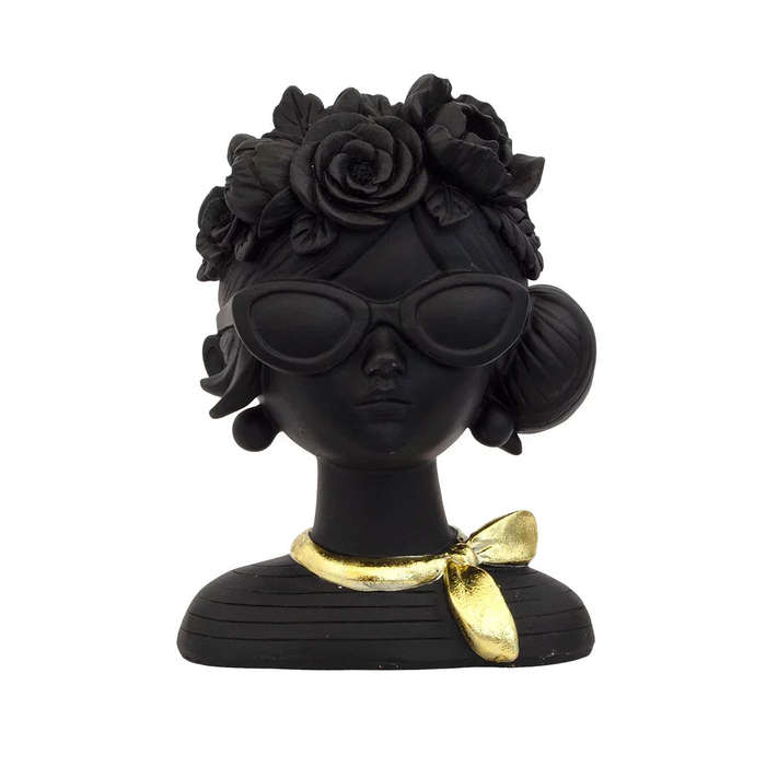 Ornament - Rosy Girl Bust