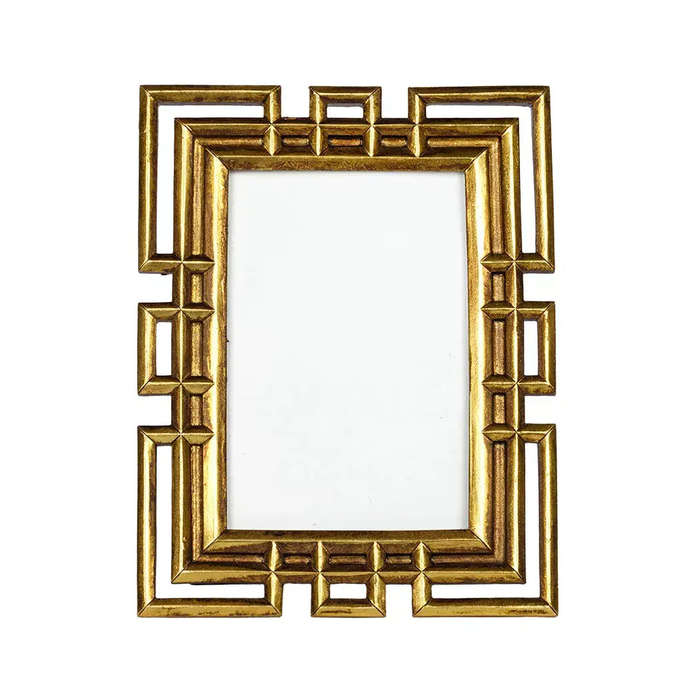 Picture Frame - Gold Antique Bold Lines