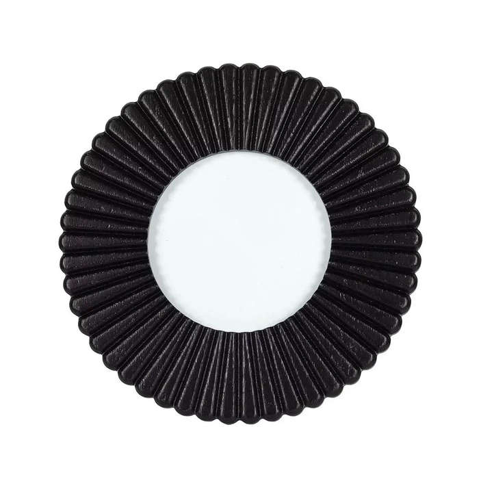 Picture Frame - Round Black 23cm