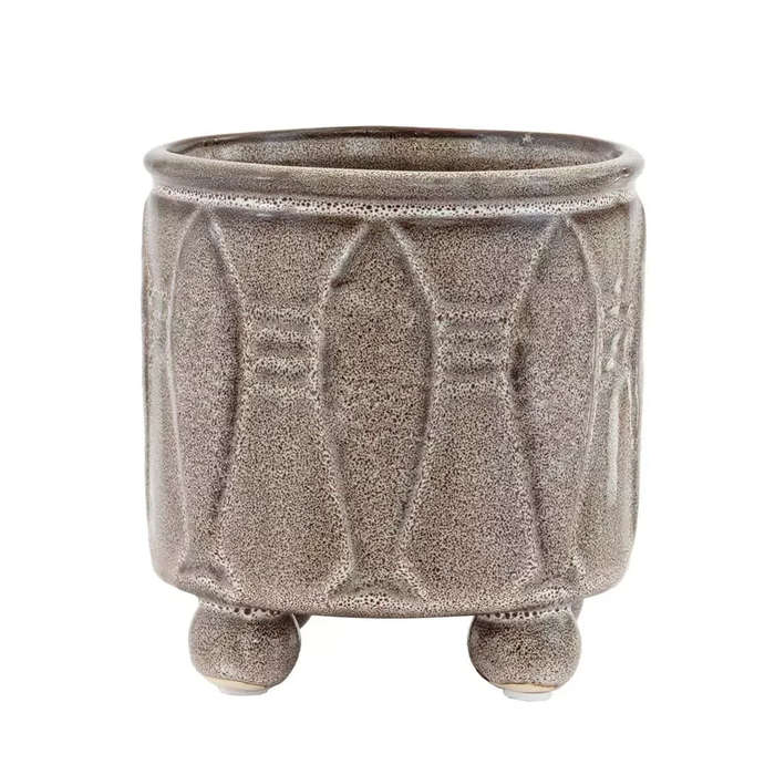 Planter - Greyish Fishy Elevated 14cm