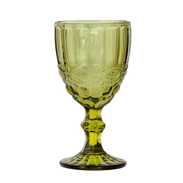 Wine Glass - Vintage Green 300ml