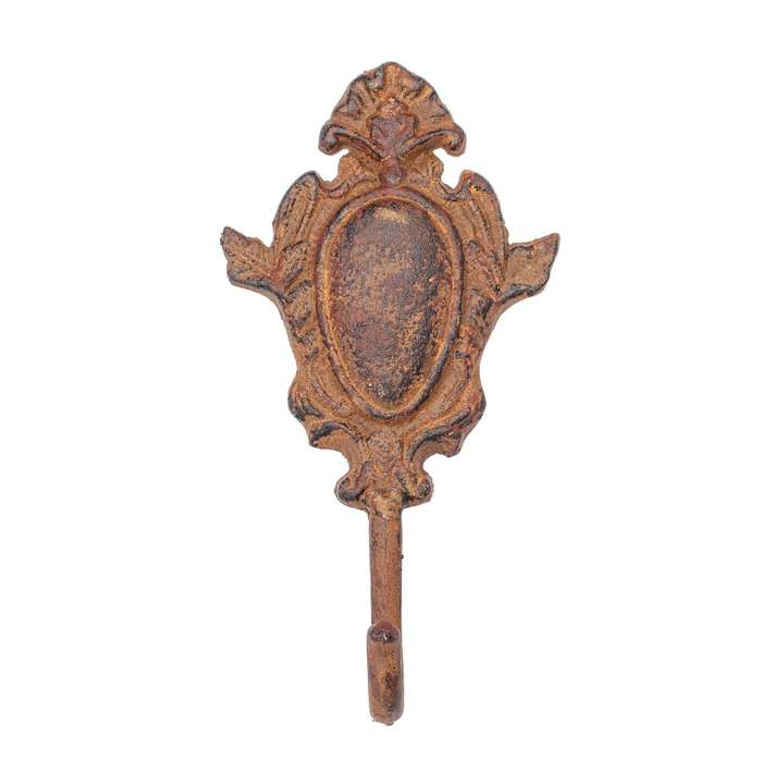 Iron Hook - Fleur Single Hook Rusty