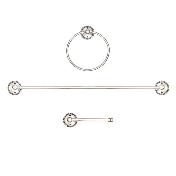 Towel Rail - Beaded 100cm