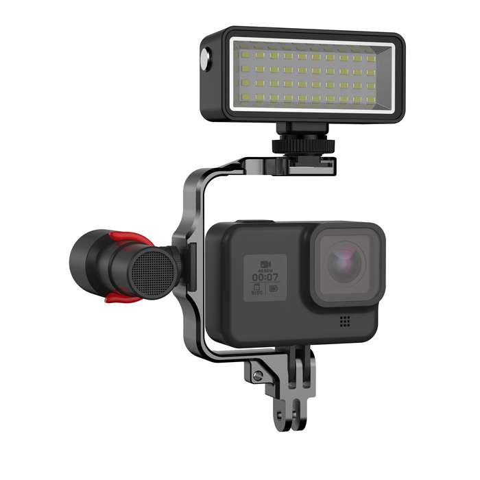 S-Cape Aluminium Cold Shoe Shooting Bracket Mount for Gopro Hero 11