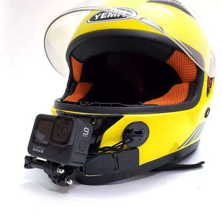 S-Cape Motorcycle Helmet Chin Mount with J-Hook for All GoPro